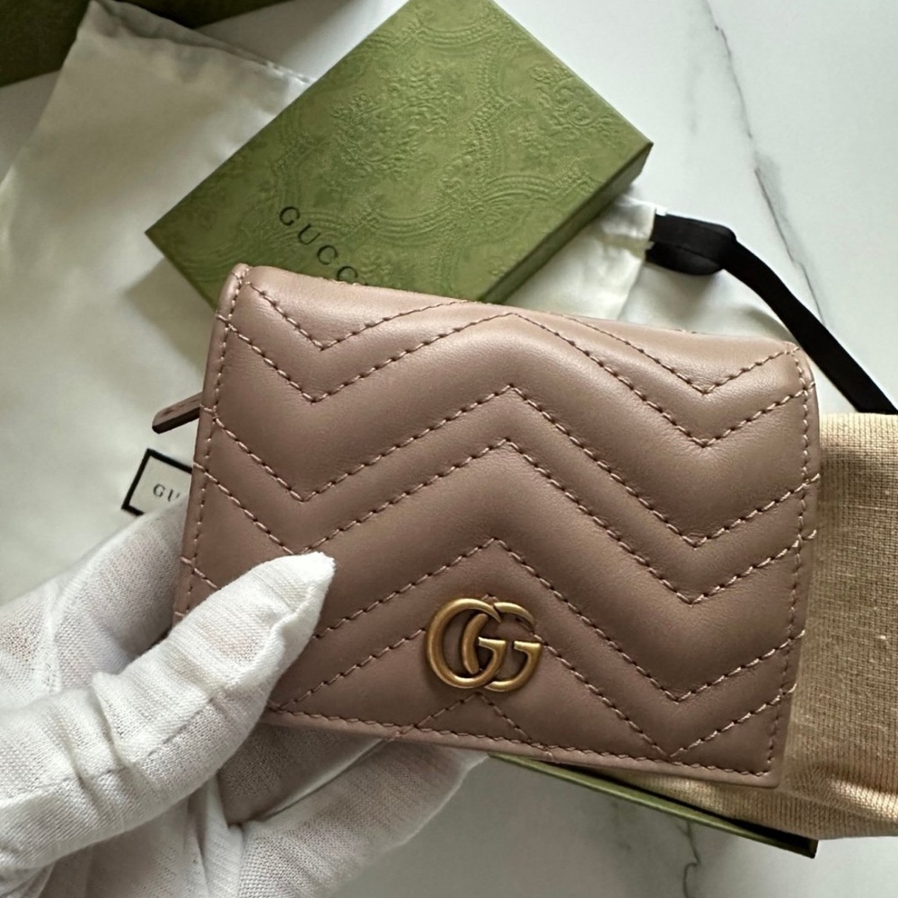 Gucci Marmont Card Case Wallet